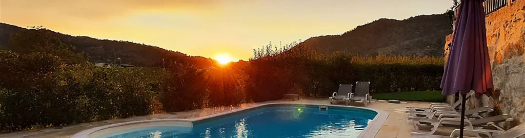 Amanhecer na Quinta do Palame