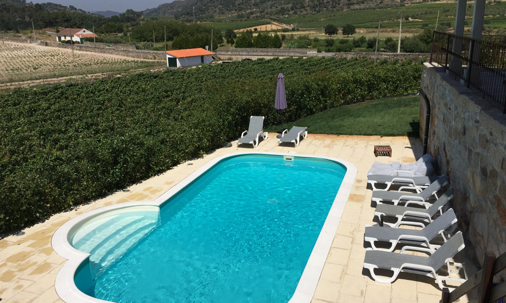 Piscina na Quinta do Palame